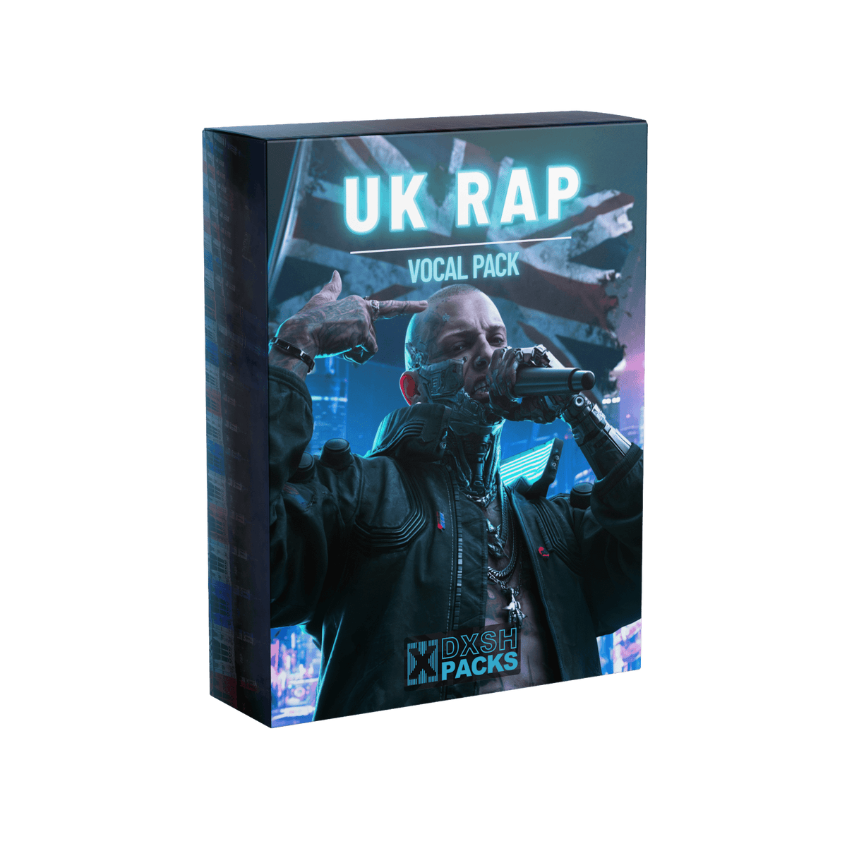 UK Rap Pack - Royalty Free Rap Vocals (128 BPM)